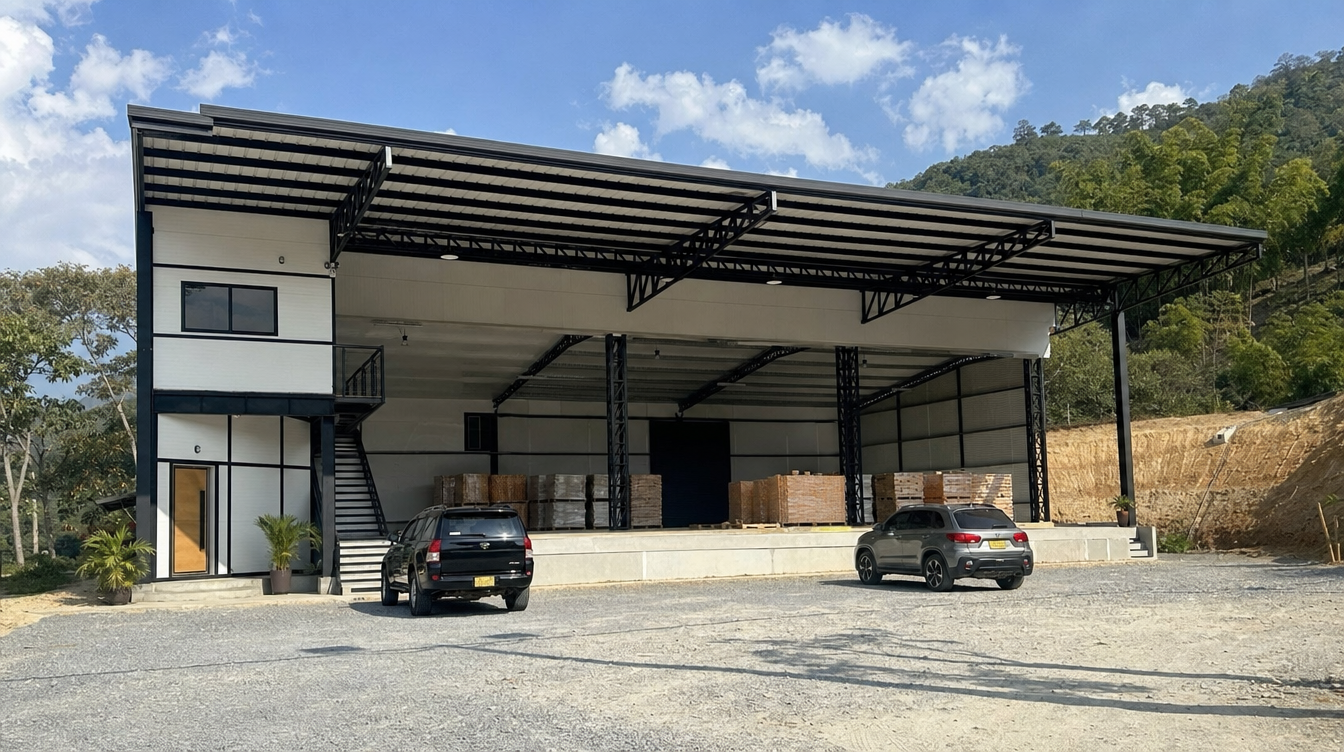Bodega Compacta 250 m2